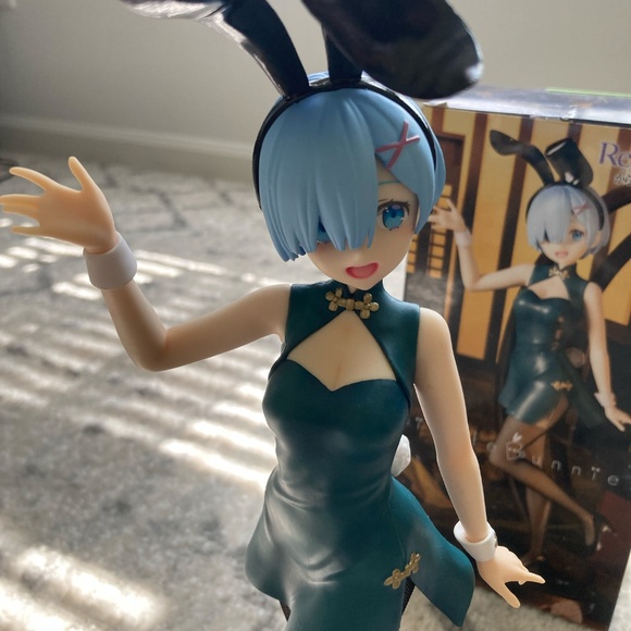 BiCute Bunnies REM Figure Re:Zero -Starting Life in Another World China Antique - Picture 13 of 16